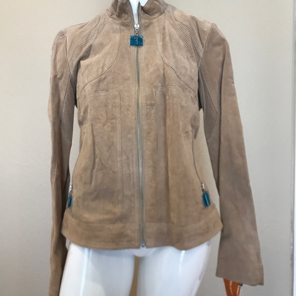 Vintage Wilson’s Beige Suede Jacket Sz.M NWT